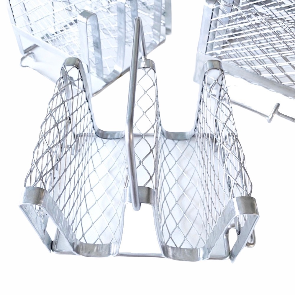 Williams Sonoma โฐ Stainless Interlock Taco Racks - Picture 10 of 16